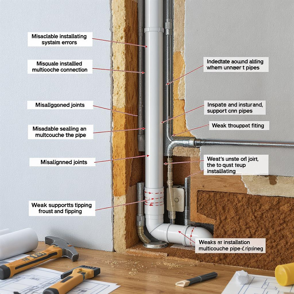 découvrez les erreurs courantes à éviter lors de l'installation de raccords multicouche dans les cloisons selon le dtu. assurez-vous une réalisation conforme et durable de vos travaux.